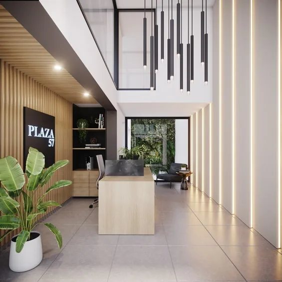 Lobby de Plaza 57