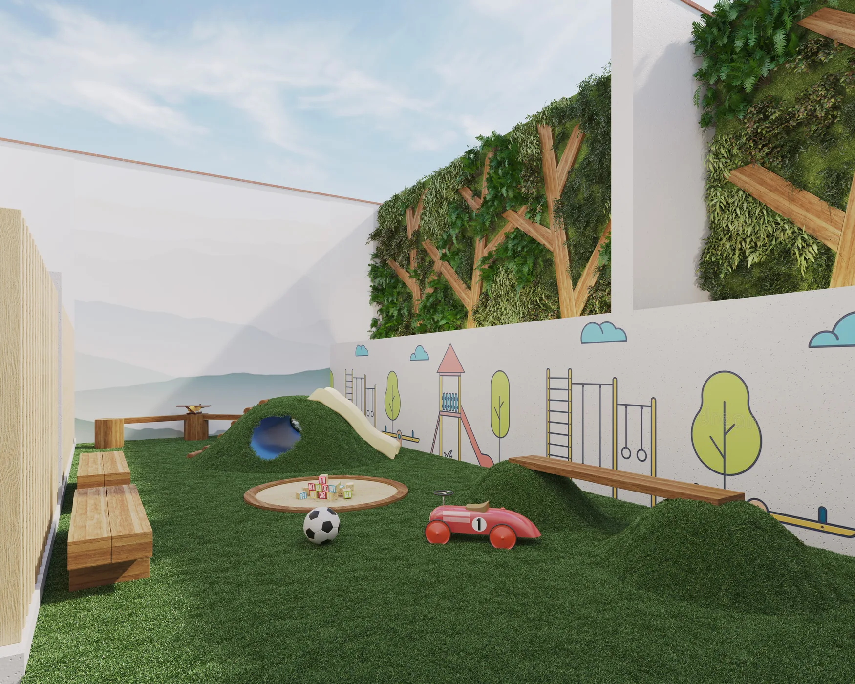 Área de niños de Plaza 93